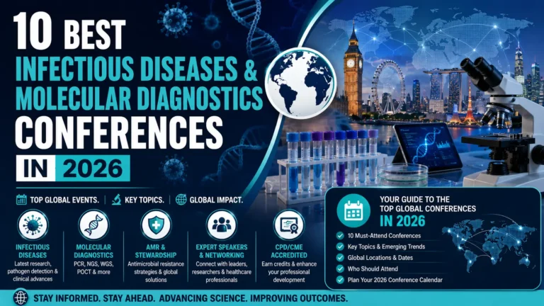 10 Best Infectious Diseases & Molecular Diagnostics Conferences in 2026